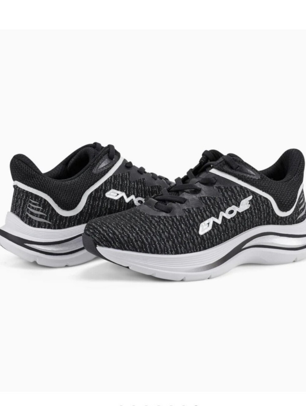 Easy Spirit Easy Move Emove Walking Shoe Black Size 9W